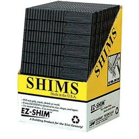 EZ SHIM 1.2 in. W Plastic Heavy Duty Black 360 pk