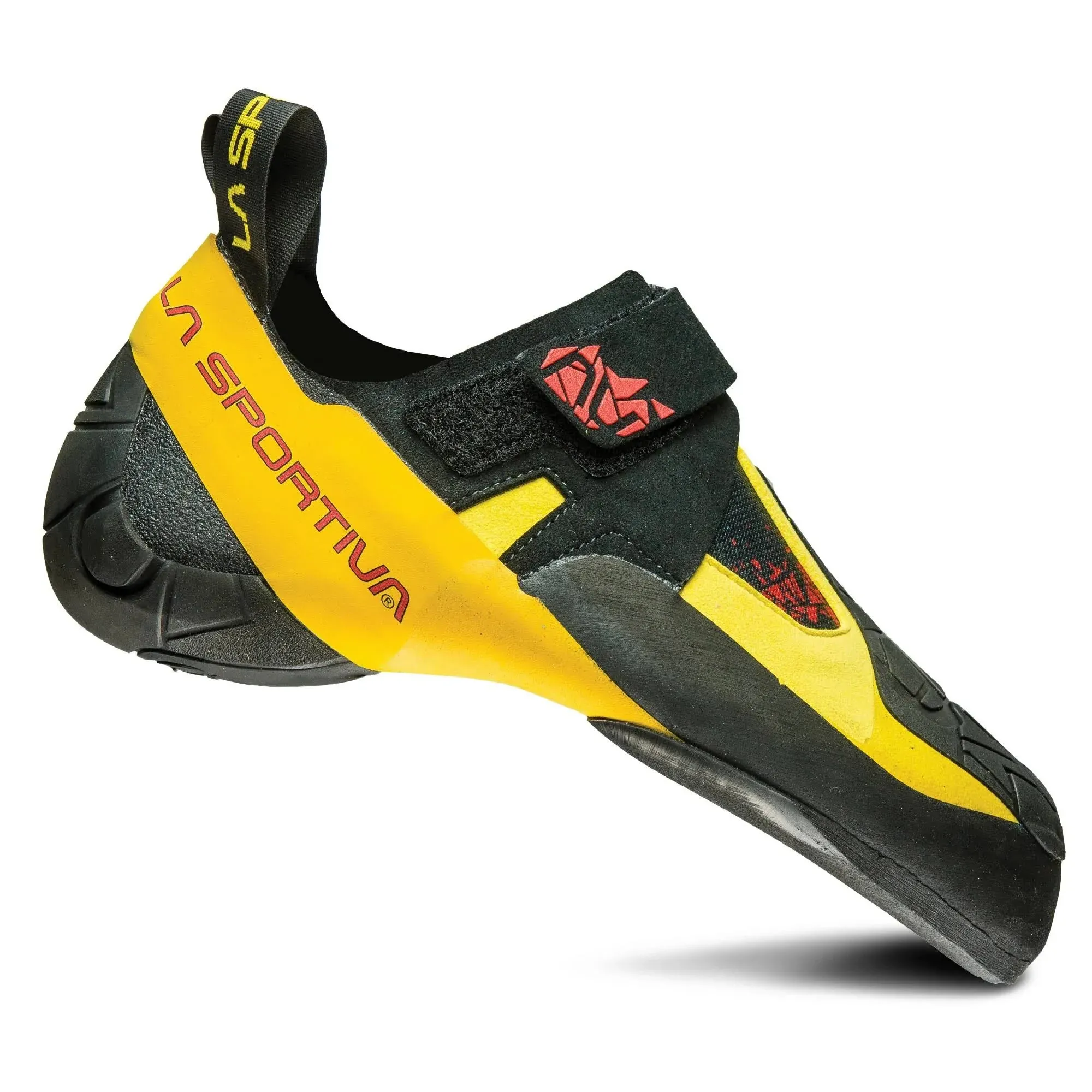 La Sportiva Men&s Skwama Climbing Shoe - 41 - Black / Yellow