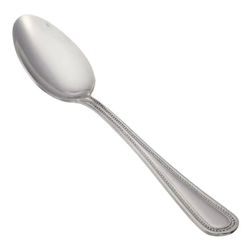 Winco 12-Piece Dots Teaspoon Set, 18-0 Stainless Steel,Silver