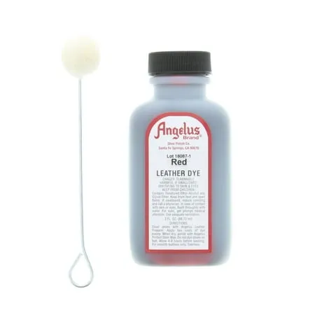 Angelus Leather Dye 3 oz - Red