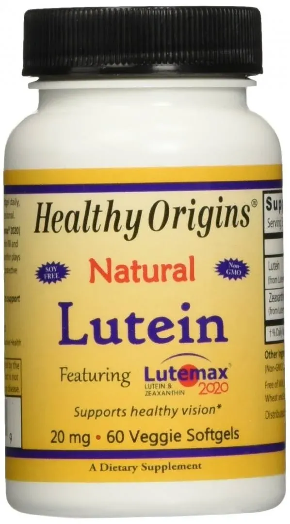 Lutein 20mg, 60 kapsułek