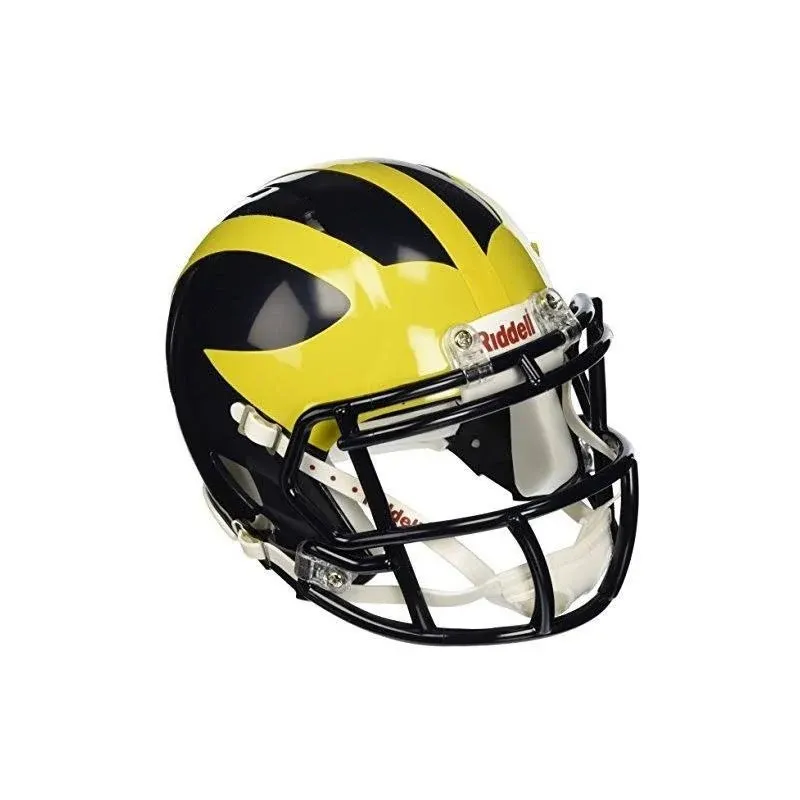 Michigan Wolverines Mini Speed Football Helmet - NCAA.