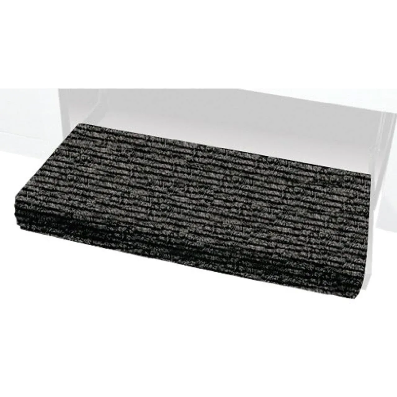 Prest-o-fit 2-0420 Ruggids RV Step Rug - Black Granite