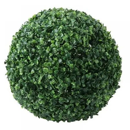 Artificial Plant Topiary Ball Green Grass Decorative Balls Round Plastic Plant Ball Decoration for Wedding New Year Christmas Ceiling Garden Home Outdoor (11 )