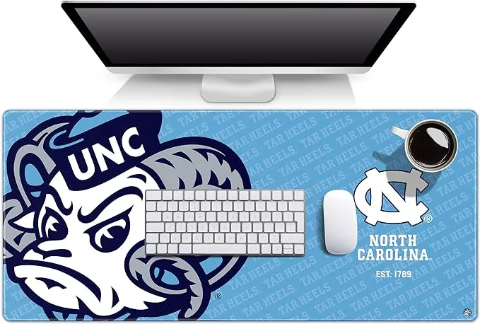 YouTheFan North Carolina Tar Heels Logo Series Desk Pad