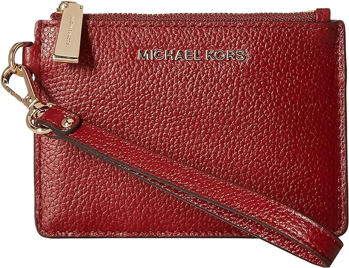 MICHAEL Michael Kors Mercer Small Coin Purse Brandy One Size