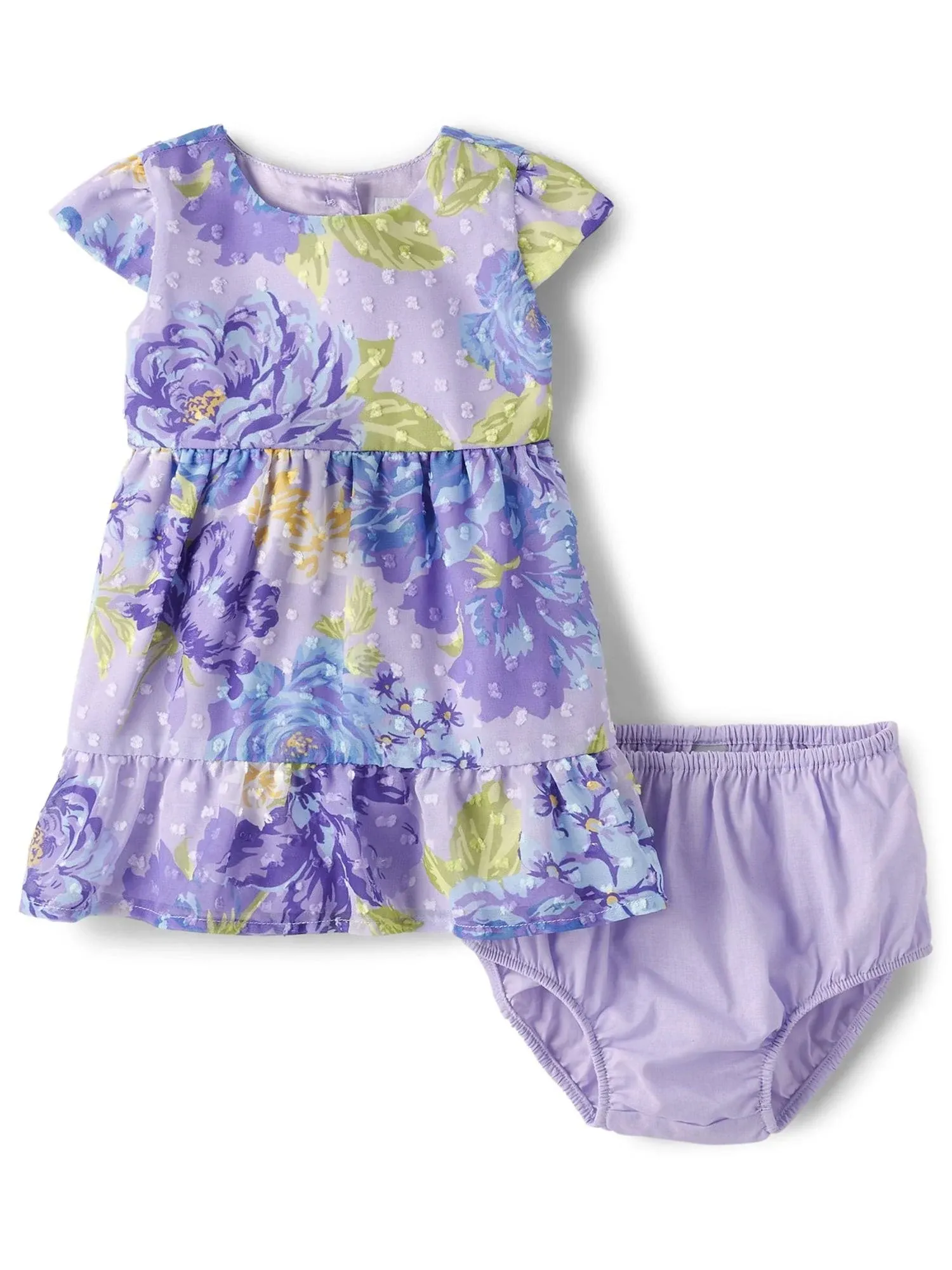 The Children's Place Kids' Coordinating Family Outfits, Mommy & Me, Dad & Son, Baby, Purple Party Collection