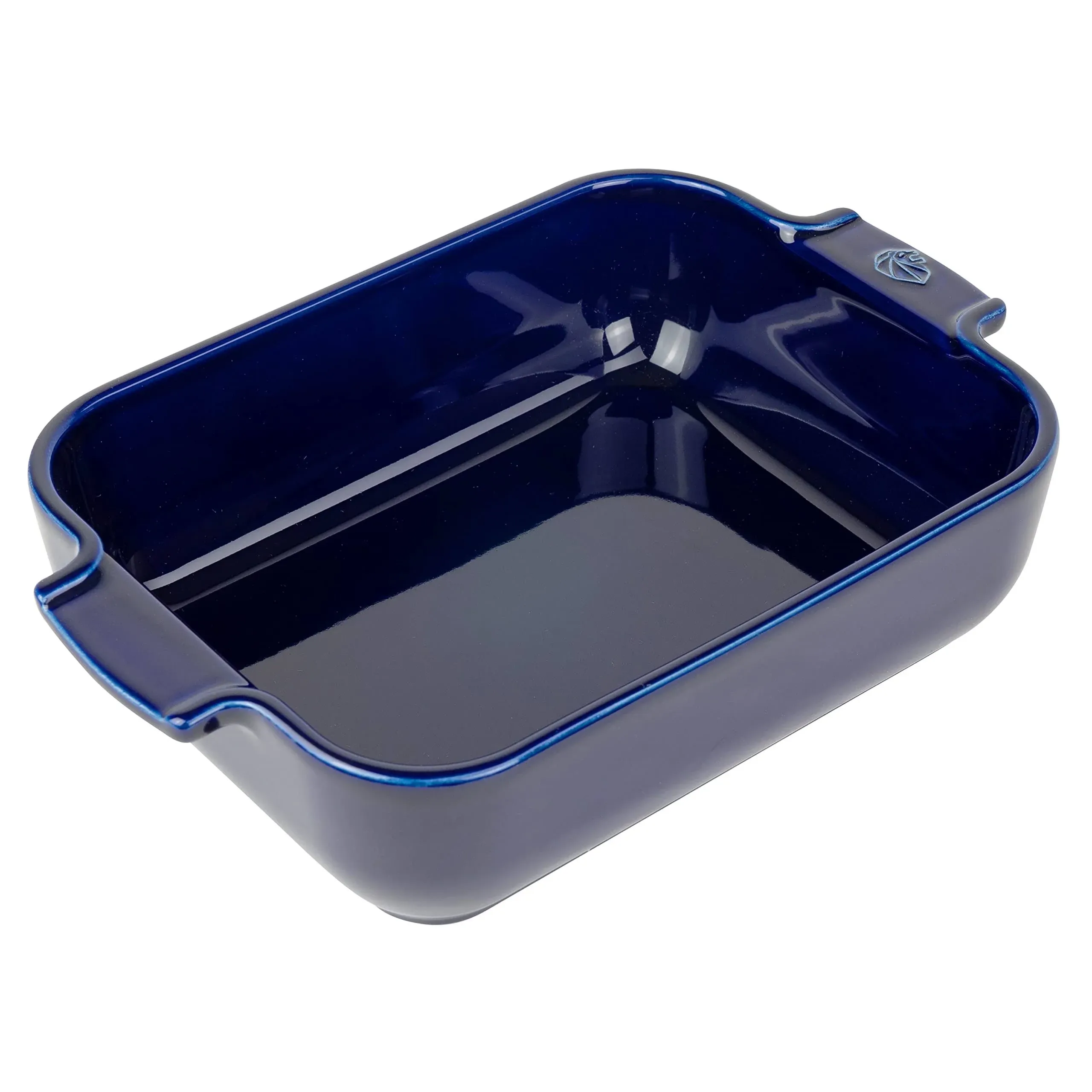 Peugeot - Appolia Rectangular Oven Dish - Ceramic Baker with Handles - Blue, 8 x 6 x 2 inches