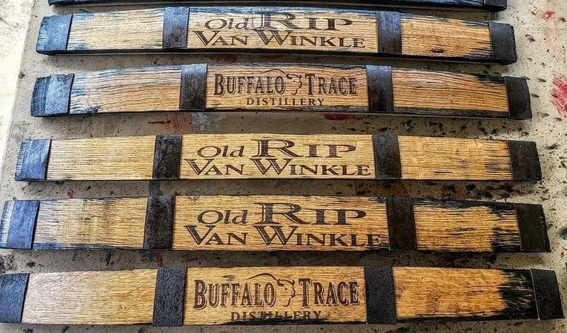 Personalized Bourbon Barrel Sign