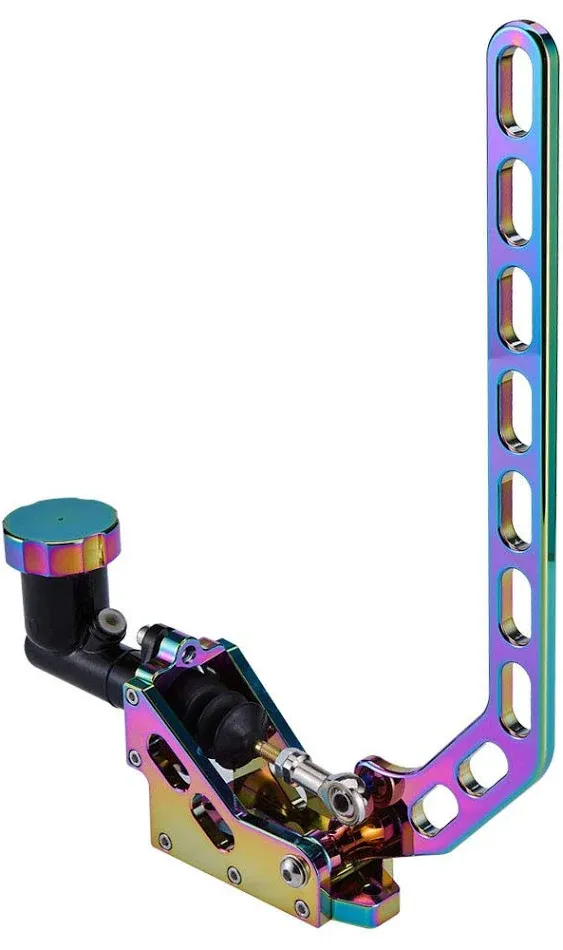 Kyostar Neo Chrome Racing E-Brake Hydraulic Drift Hydro E-Brake E Brake Racing Handbrake Long Arm Lever Park Brake