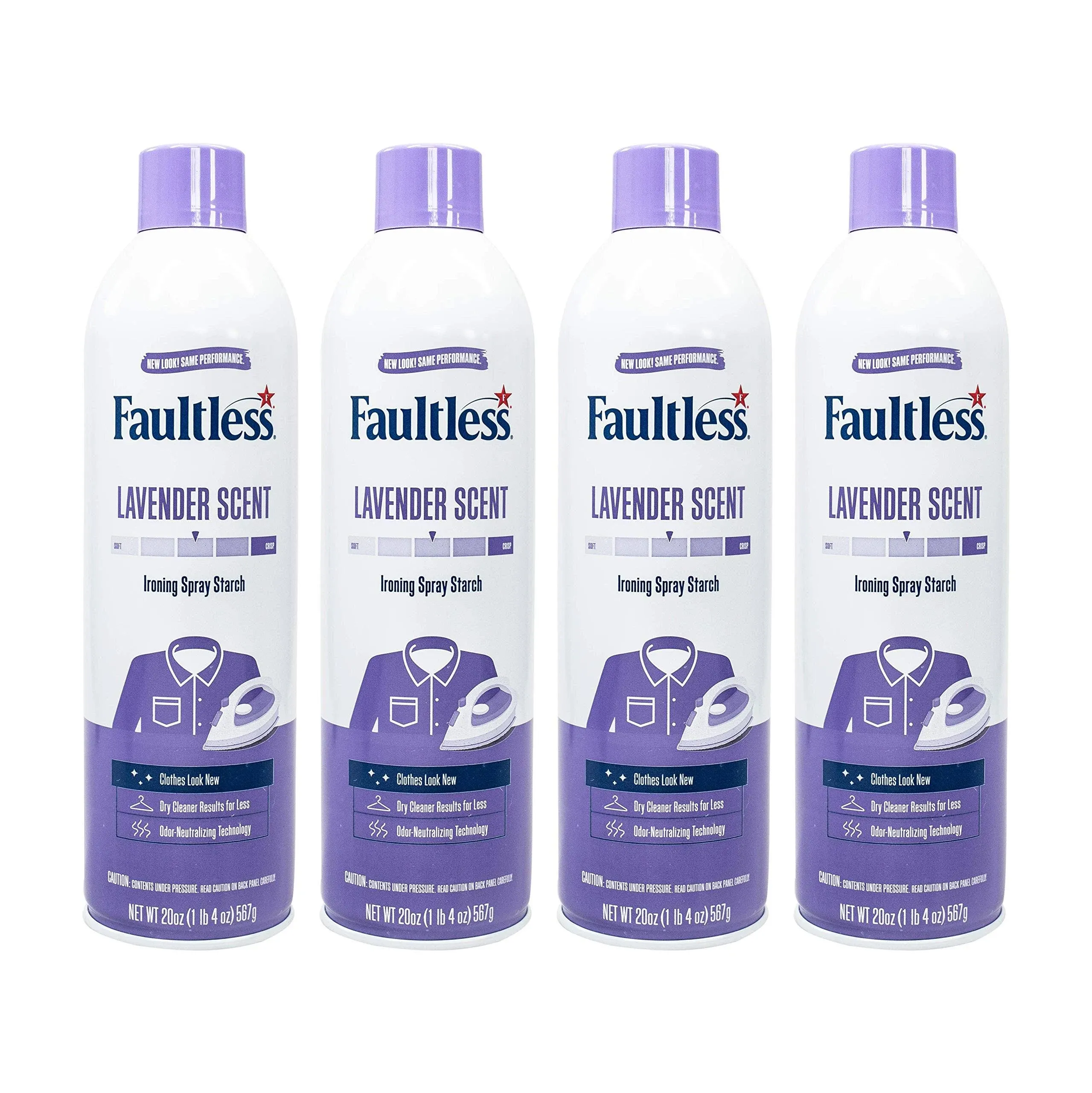 Faultless Heavy Spray Starch 20 oz Cans