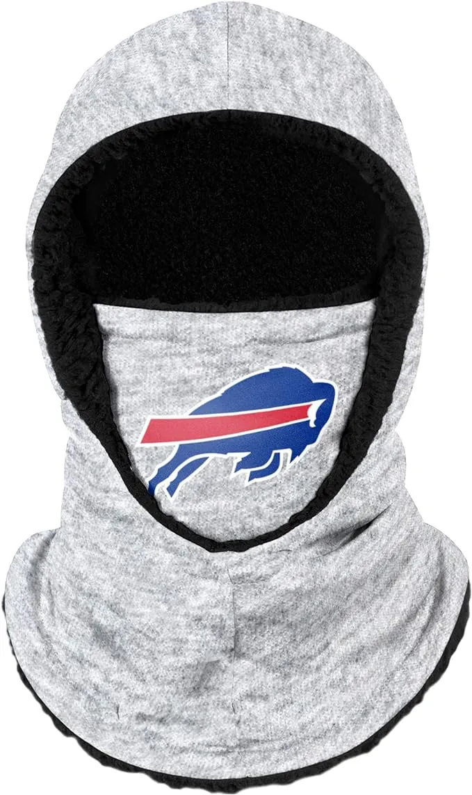 FOCO NFL Logo Team Color Drawstring Winter Cap Hooded Gaiter Balaclava Face Cover