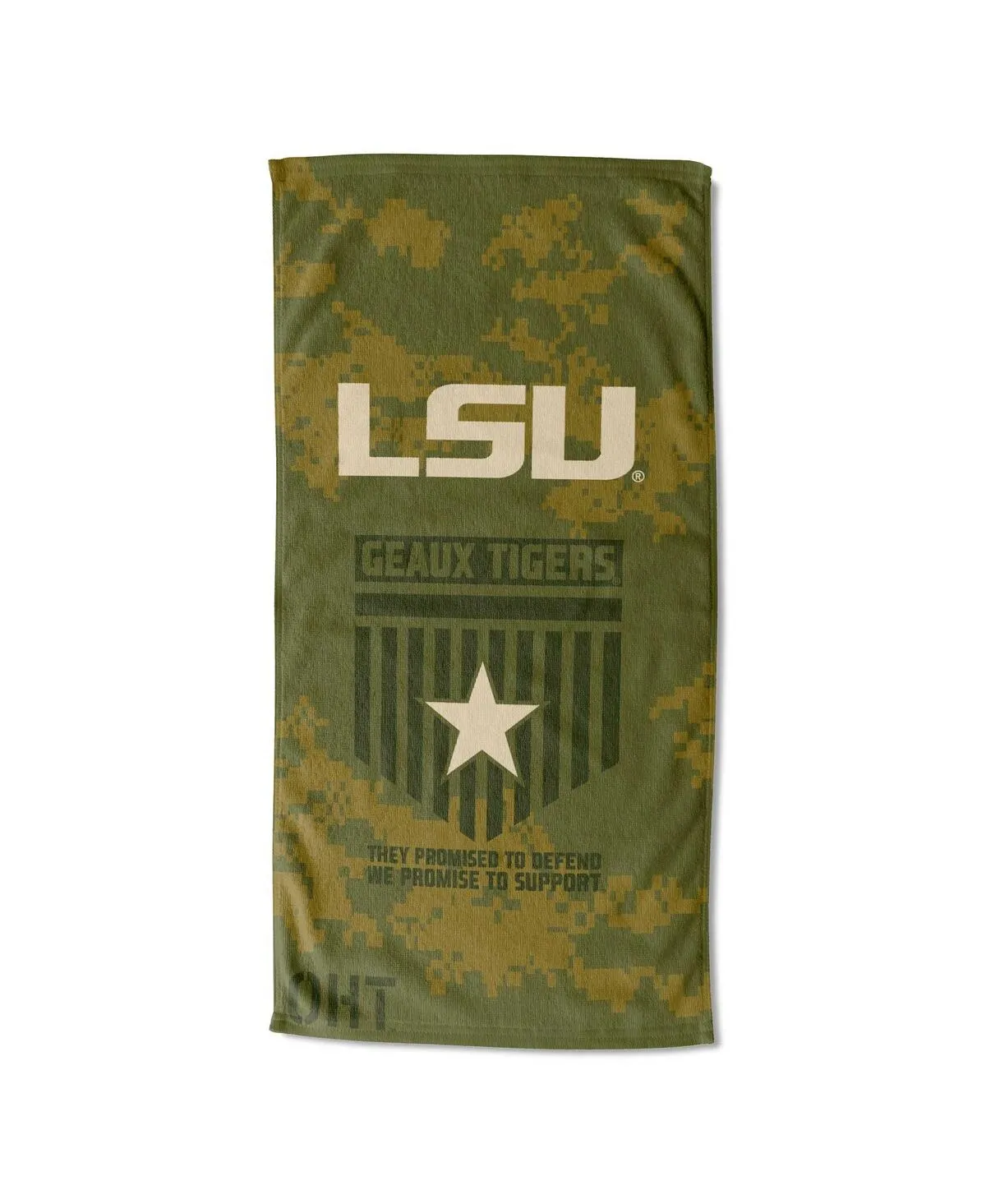 The LSU Tigers 30" x 60" OHT Military-Inspired Appreciation Proud Beach Towel