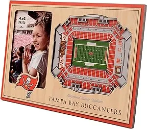 Tampa Bay Buccaneers 3D StadiumViews Picture Frame