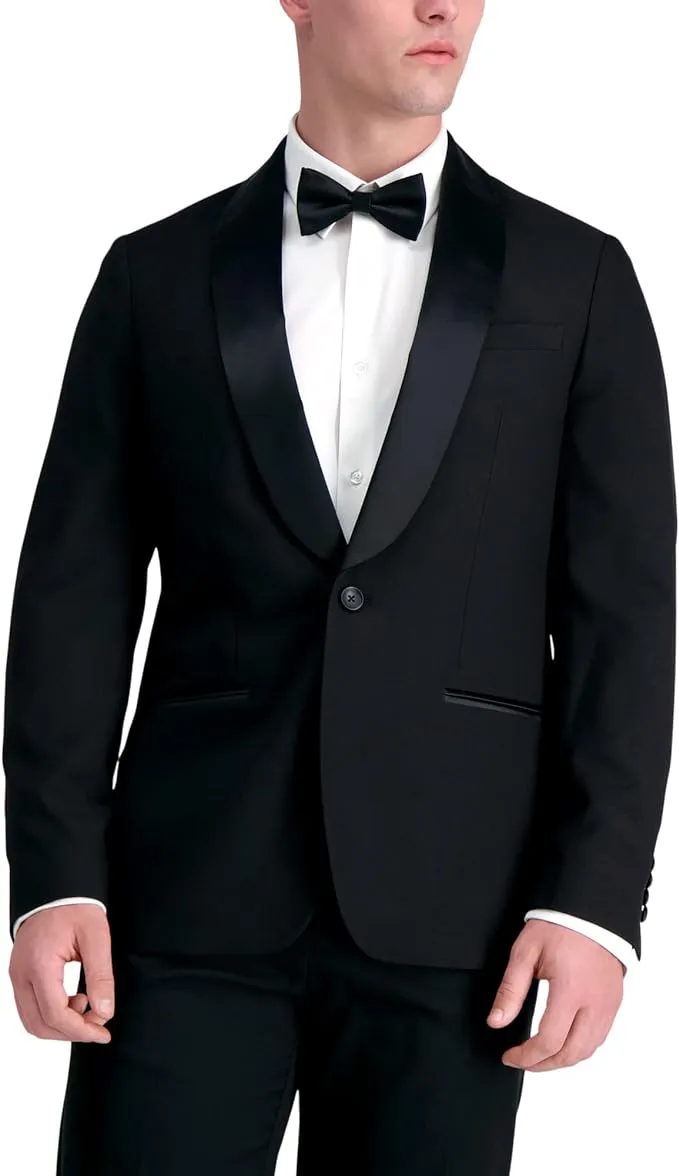 Haggar Men's Premium Comfort Tuxedo Jacket-Tailored Slim Fit