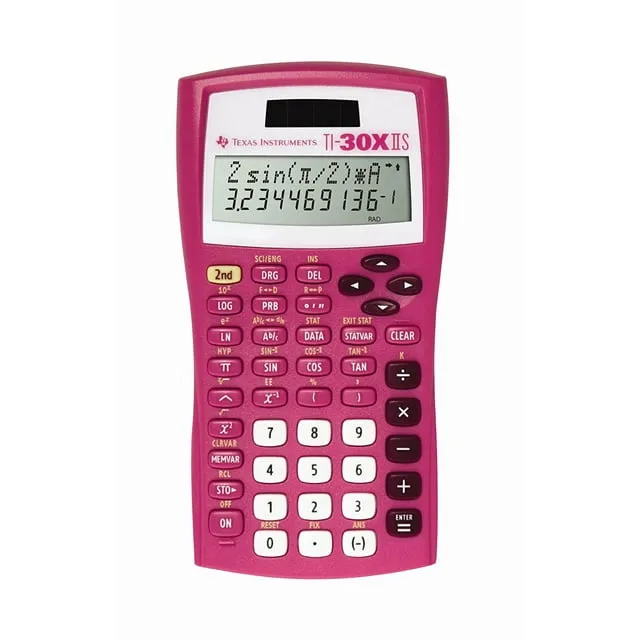 Texas Instruments Ti-30x IIs Scientific Calculator - Pink