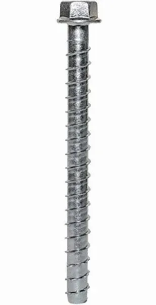 Simpson Strong Tie THDB62600H 5/8-Inch by 6-Inch Titen HD Screw Anchor, 10 per Box