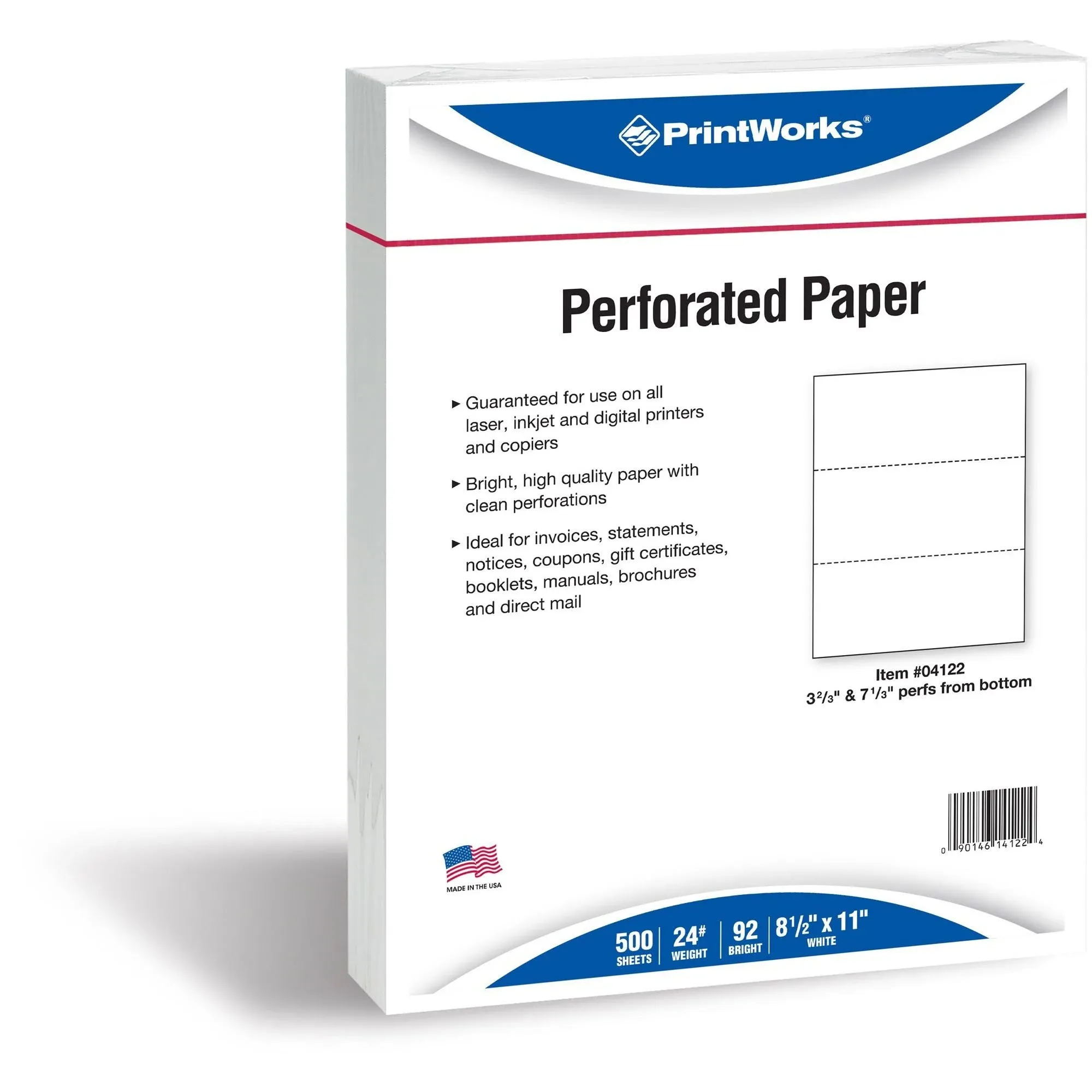 Printworks Professional Perforated Paper Invoices