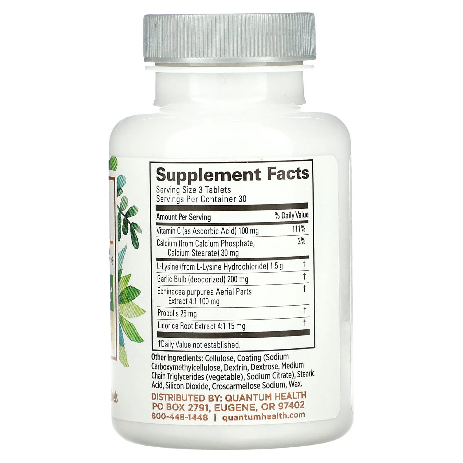 Quantum Health Super Lysine 180 Tablets
