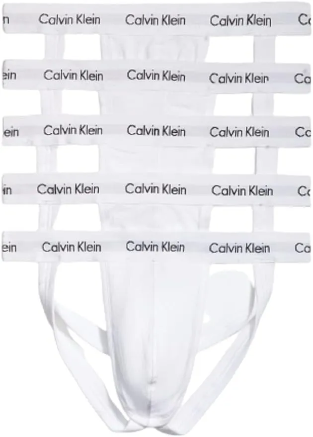 Calvin Klein Men's Cotton Stretch 5-Pack Jock Strap