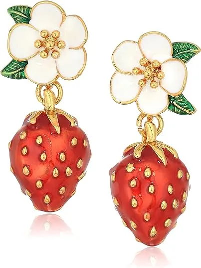 Kate Spade Picnic Perfect Strawberry Earring