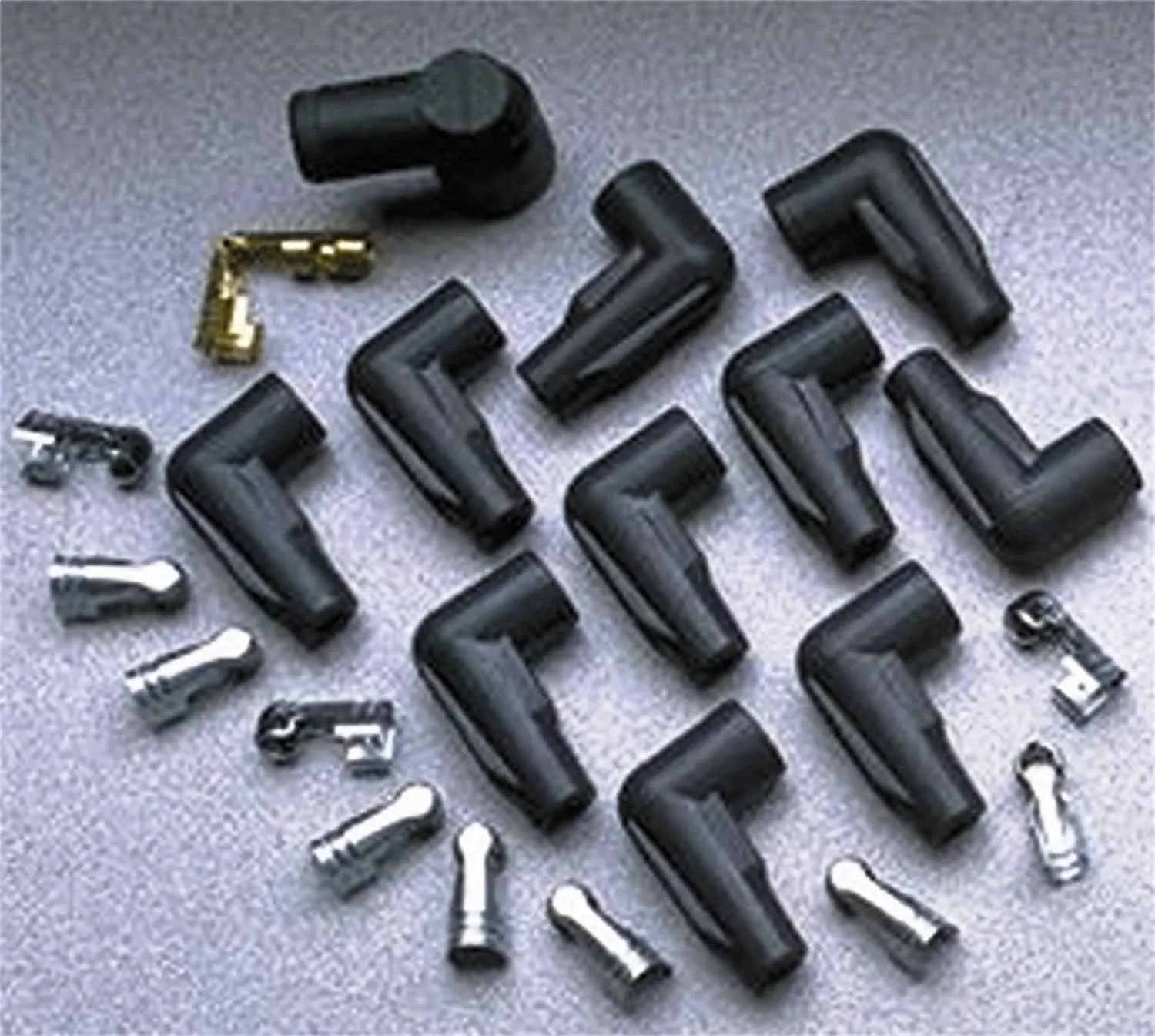 Taylor 46051: Distributor Coil Boot & Terminal Kit 90 deg Hei