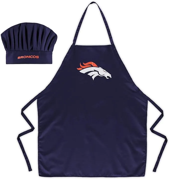 NFL Apron & Chef Hat Combo  - Denver Broncos