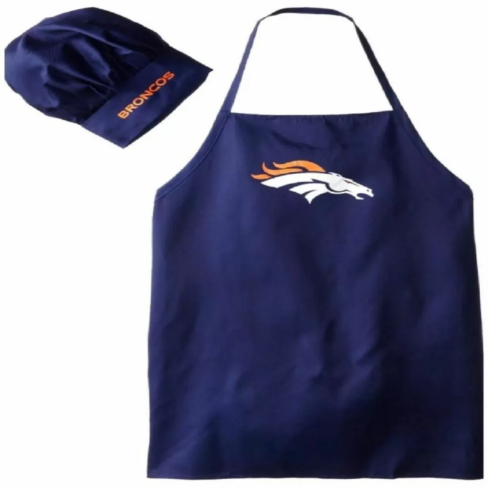 NFL Apron & Chef Hat Combo  - Denver Broncos