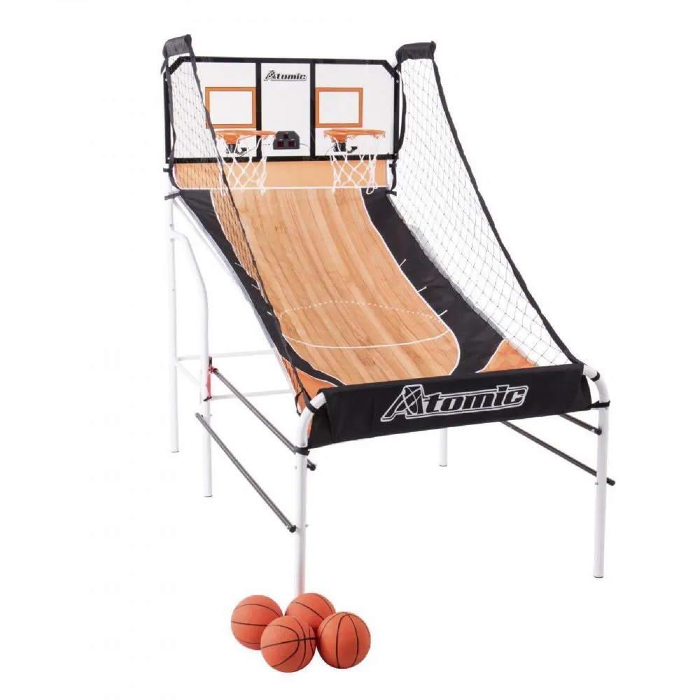 Escalade Sports M01483W Atomic Slam Dunk PC Backboard&#44; 8 in 1 - Double