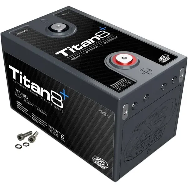 Xs Power Battery RSV-S6 Titan8 Lithium Battery 14-Volt