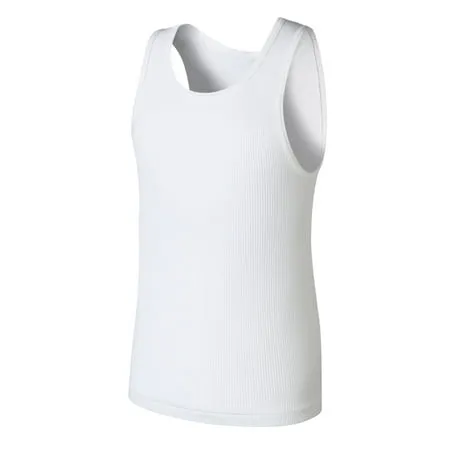 Boys Ultimate Comfortsoft® White Tank Undershirt 5-Pack