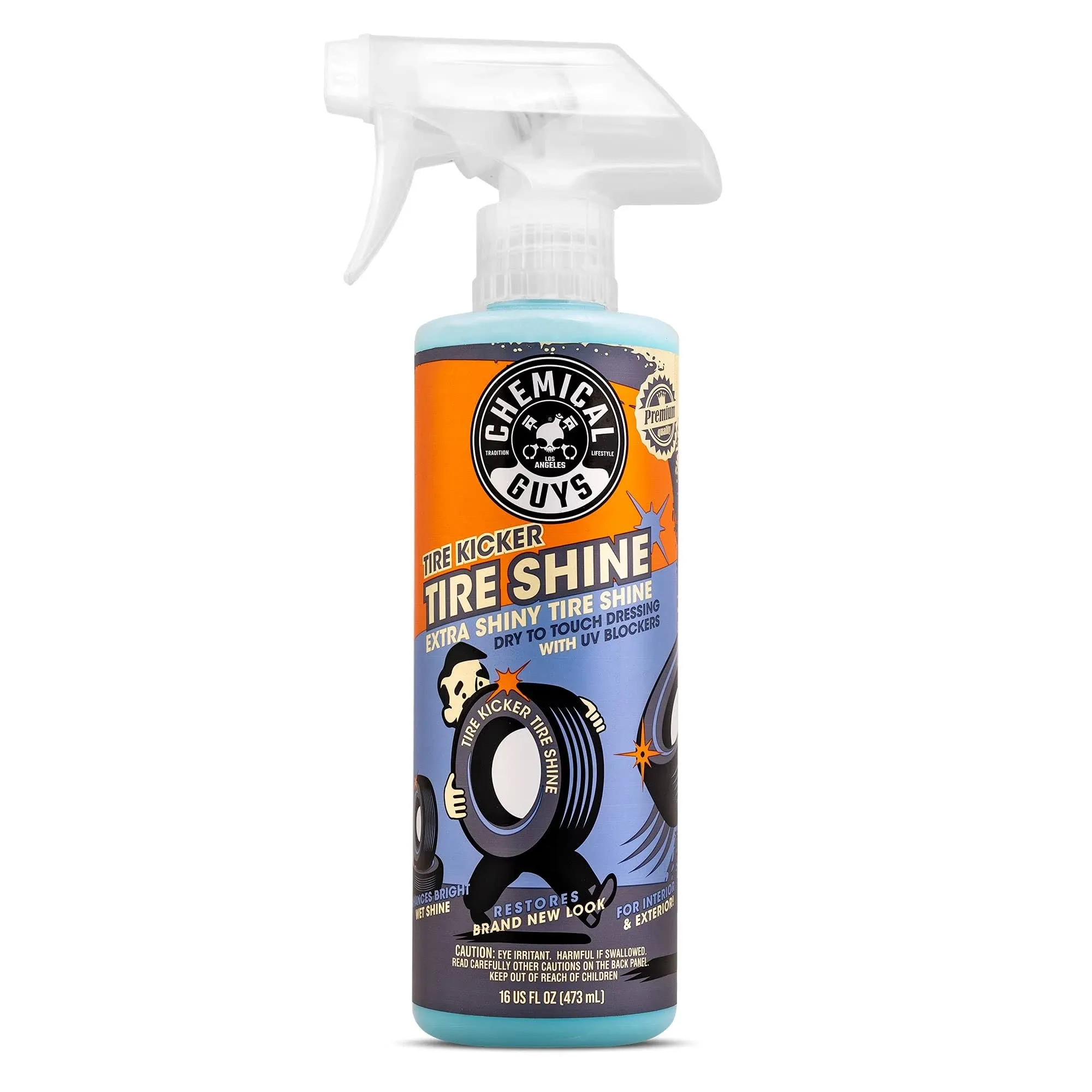 Chemical Guys Premium Tire Kicker Extra Glossy Shine with UV Blockers 16oz Spray