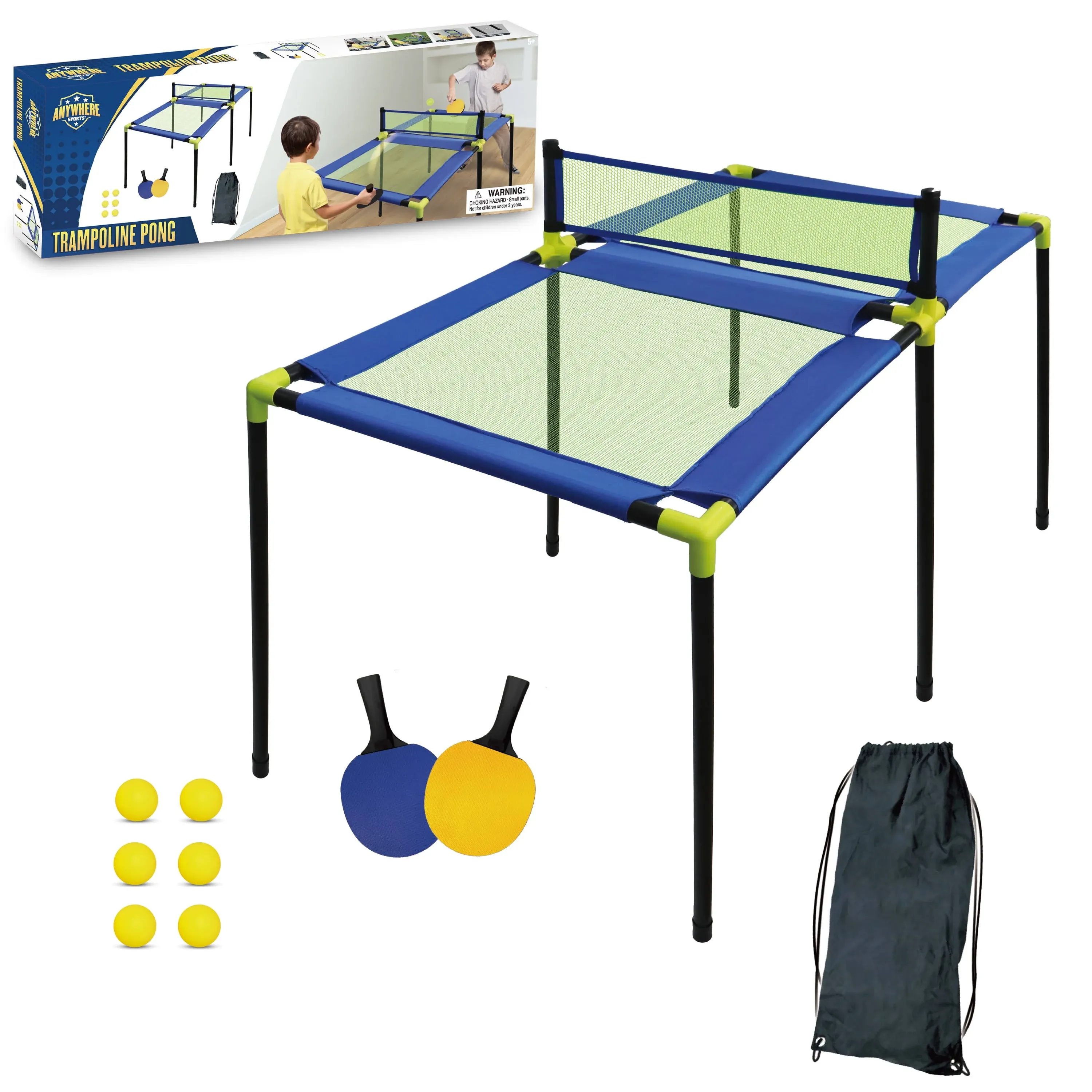 Trampoline Pong & Table Tennis