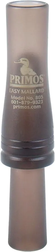 Primos Hunting 805 Duck Call, Easy Mallard Single Reed