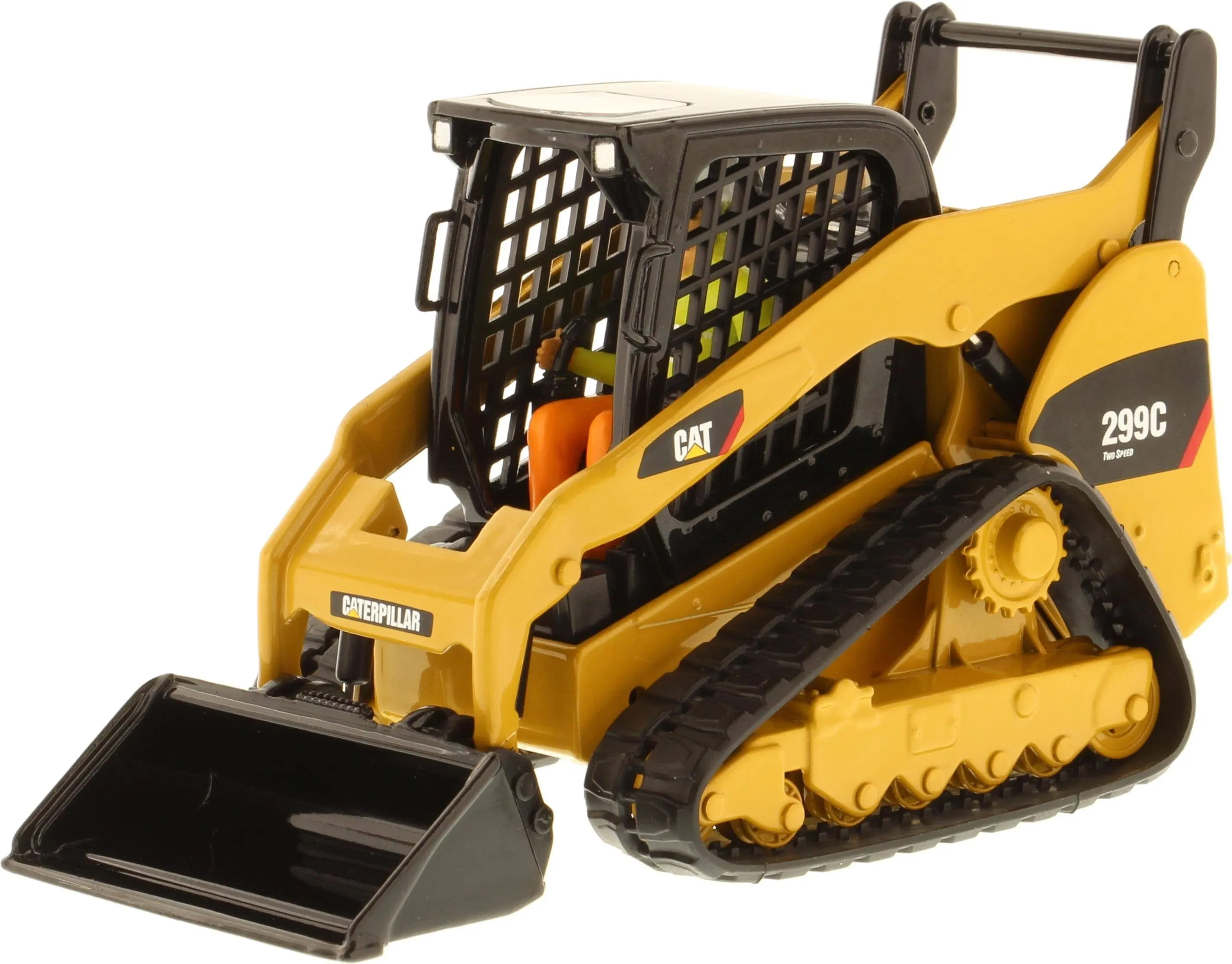 CAT Caterpillar 299C Compact Track Loader with Work Tools and Operator "Core Classics" Series 1/32 Diecast Model by Diecast Masters