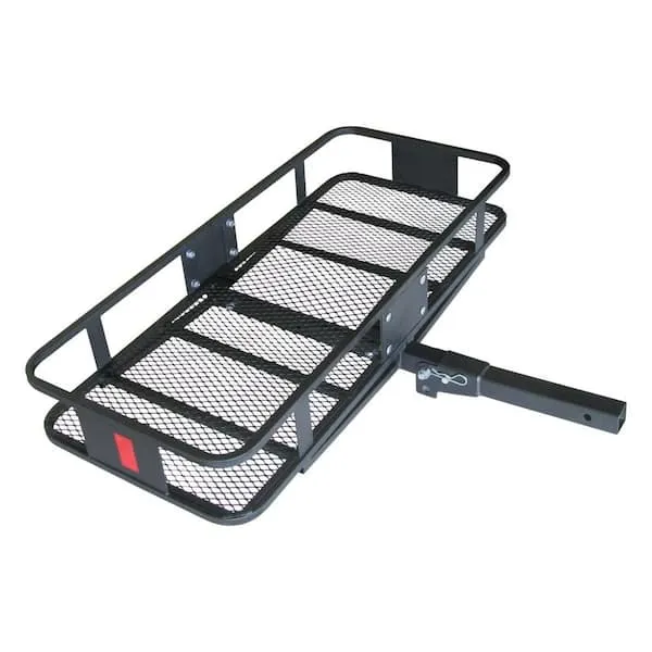 HitchMate CargoLoad Hitch Mounted Fold Up Cargo Carrier, 48 x 20 x 6in.