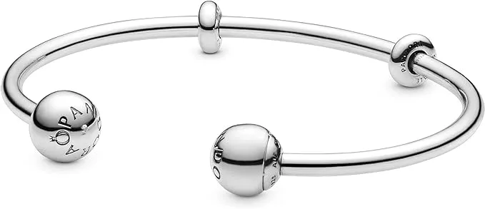 Pandora Armreif 596477 -17 cm Pandora Moments Offener Armreif 925/- Silber