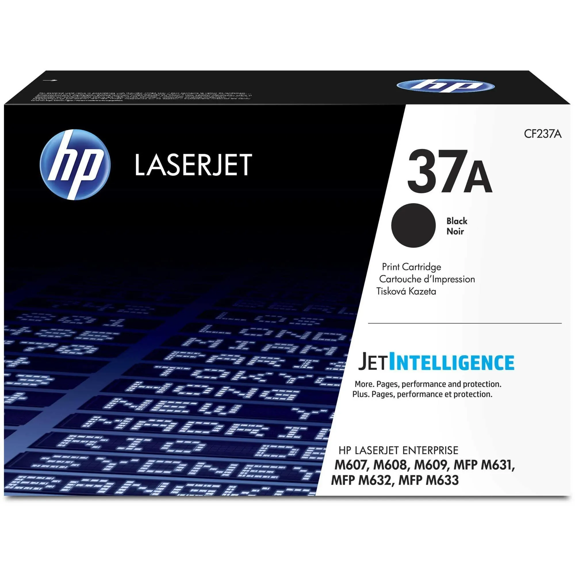 HP 37A (CF237A) Toner Cartridge, Black