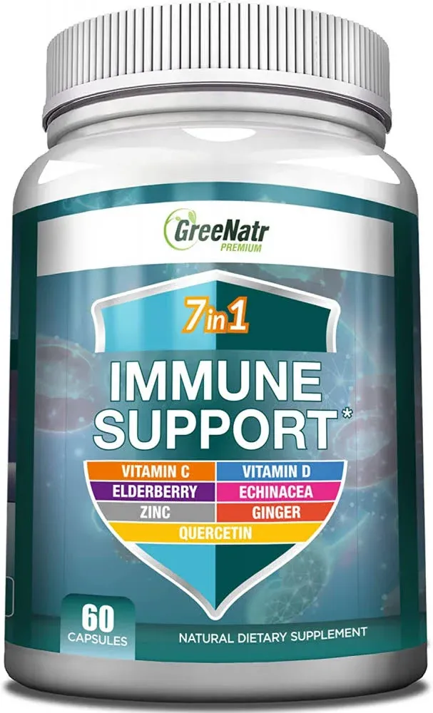 GreeNatr 7 in 1 Immune Support Complex for Complete Immune Defense