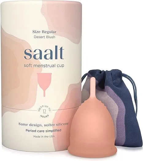 Saalt Menstrual Cup Regular Soft / Desert Blush