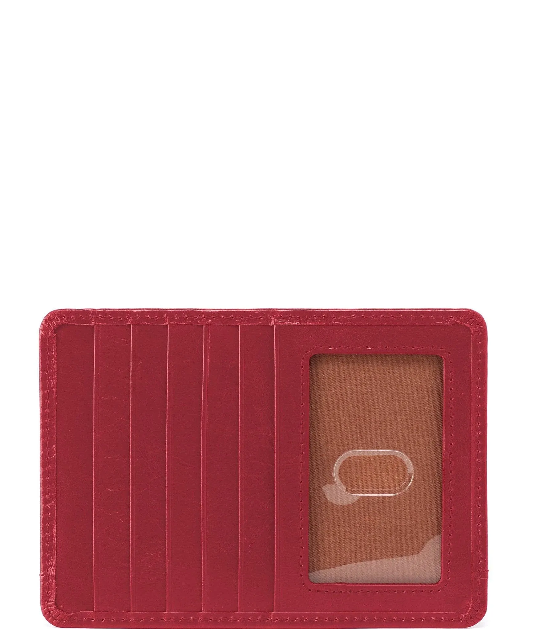 HOBO Womens Leather Wallet (Brick)