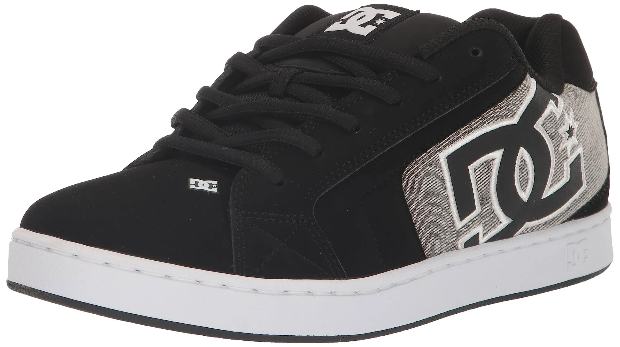 DC Men's Net Low Top Lace Up Casual Skate Shoe Sneaker