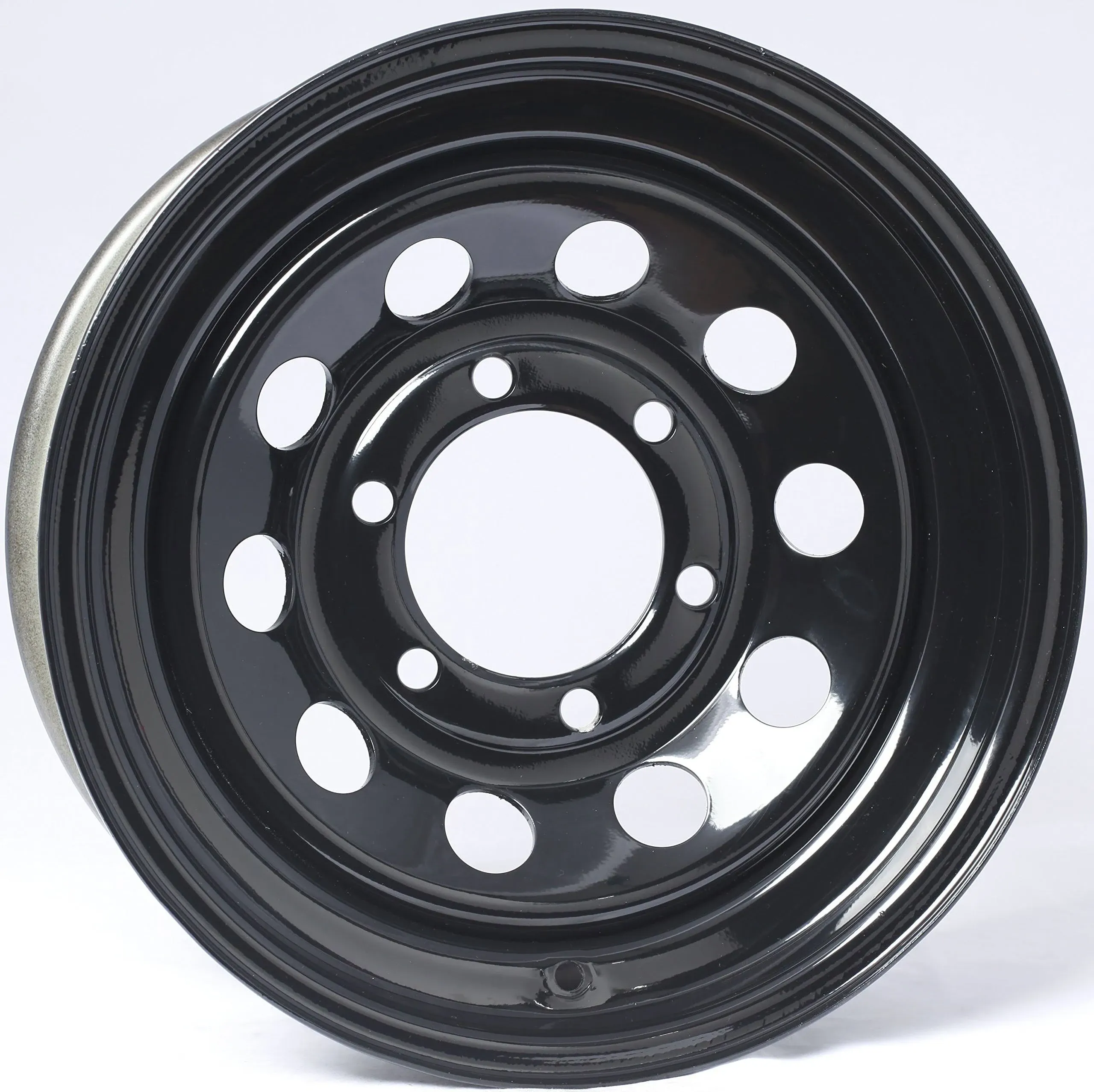 eCustomrim Trailer Rim Wheel 15X6 Black Modular 2830 Lb. 4.27 Center Bore 6 Lug