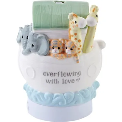 LED Essential Oil Diffuser-Noah\'s Ark/Overflowing With Love (6")