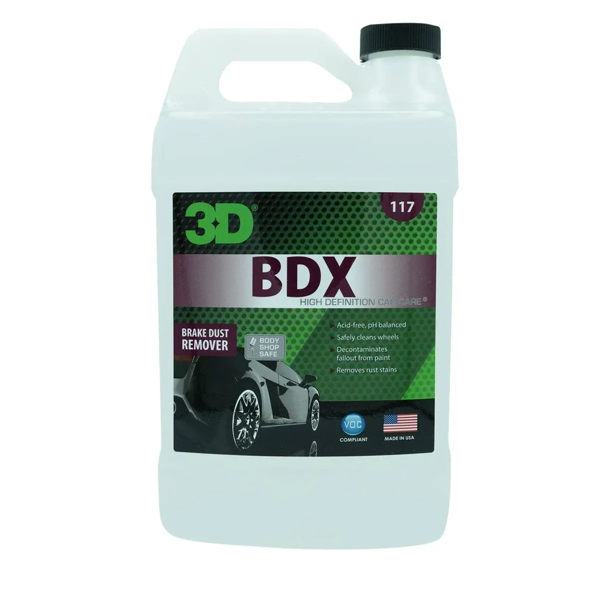 3D BDX Brake Dust Remover ONE GALLON