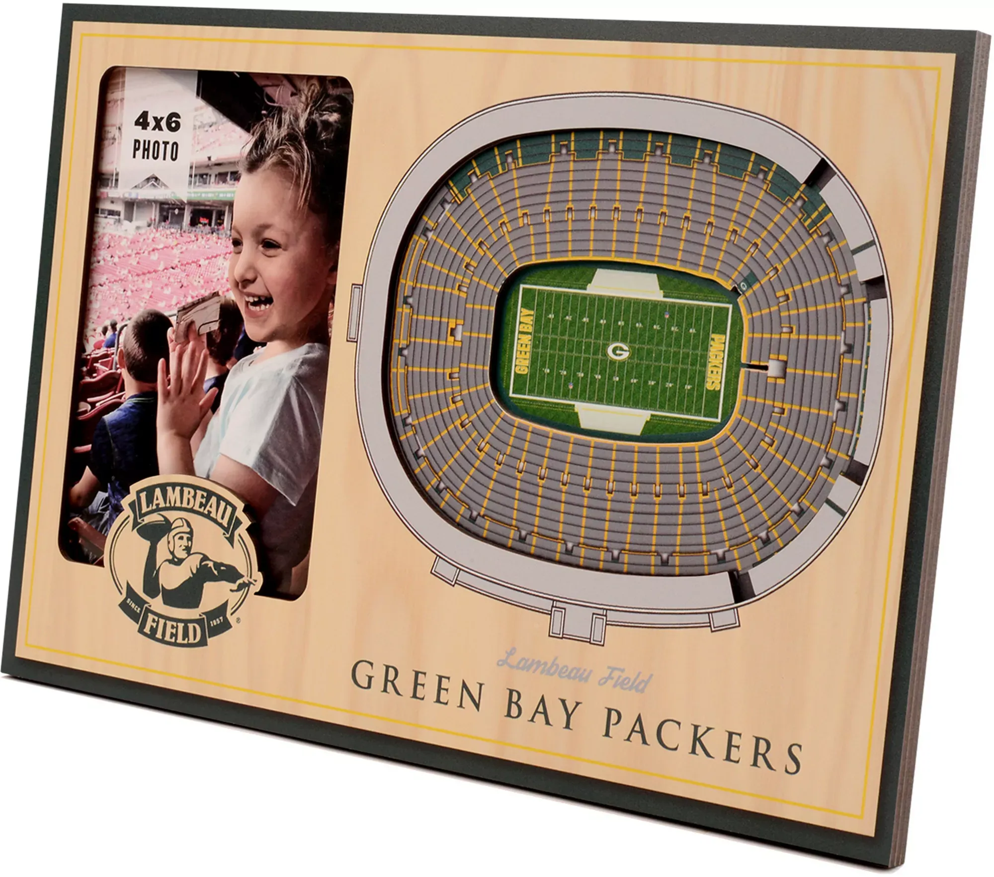 You the Fan Green Bay Packers 3D Picture Frame | Holiday Gift