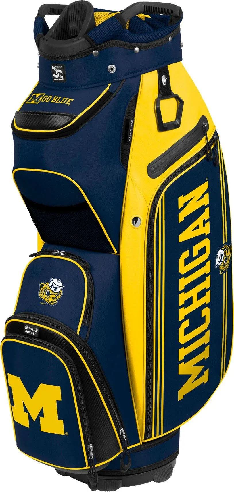 Team Effort Bucket III Cooler Cart Bag Michigan Wolverines