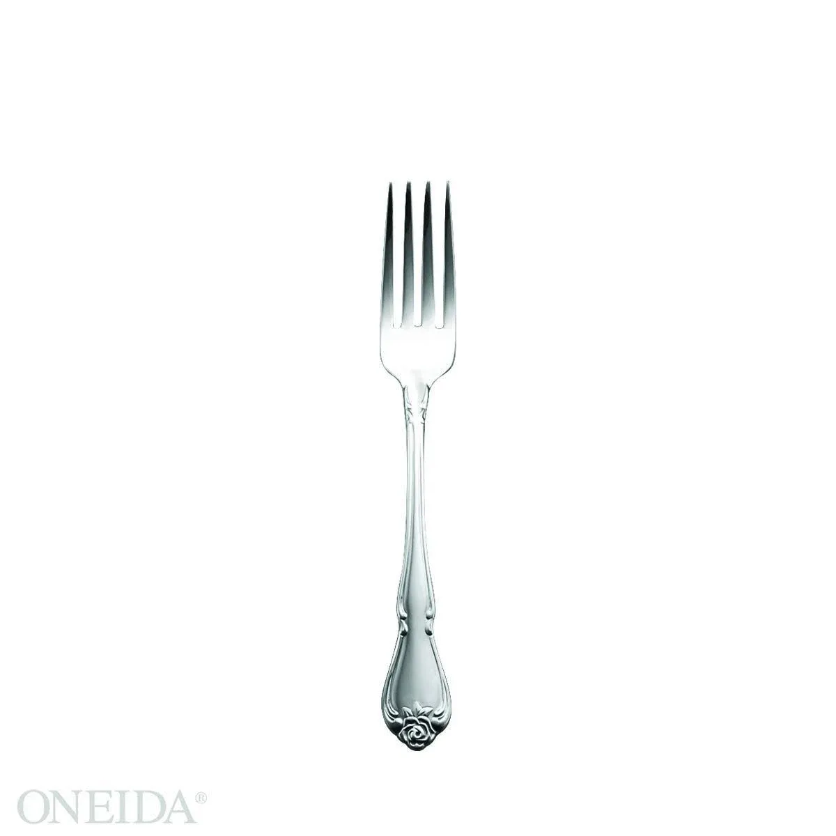 Oneida 2552FRSF Arbor Rose Flatware - Dinner Fork - Case of 1 Dozen