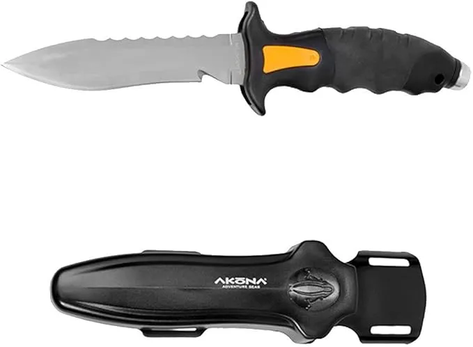 Used Akona Talon - Stainless Steel Point Scuba Knife