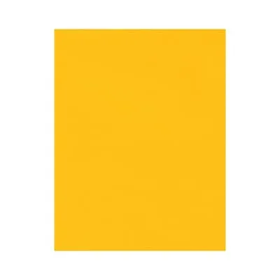 Lux Cardstock 8.5 x 11 inch Sunflower Yellow 50/Pack